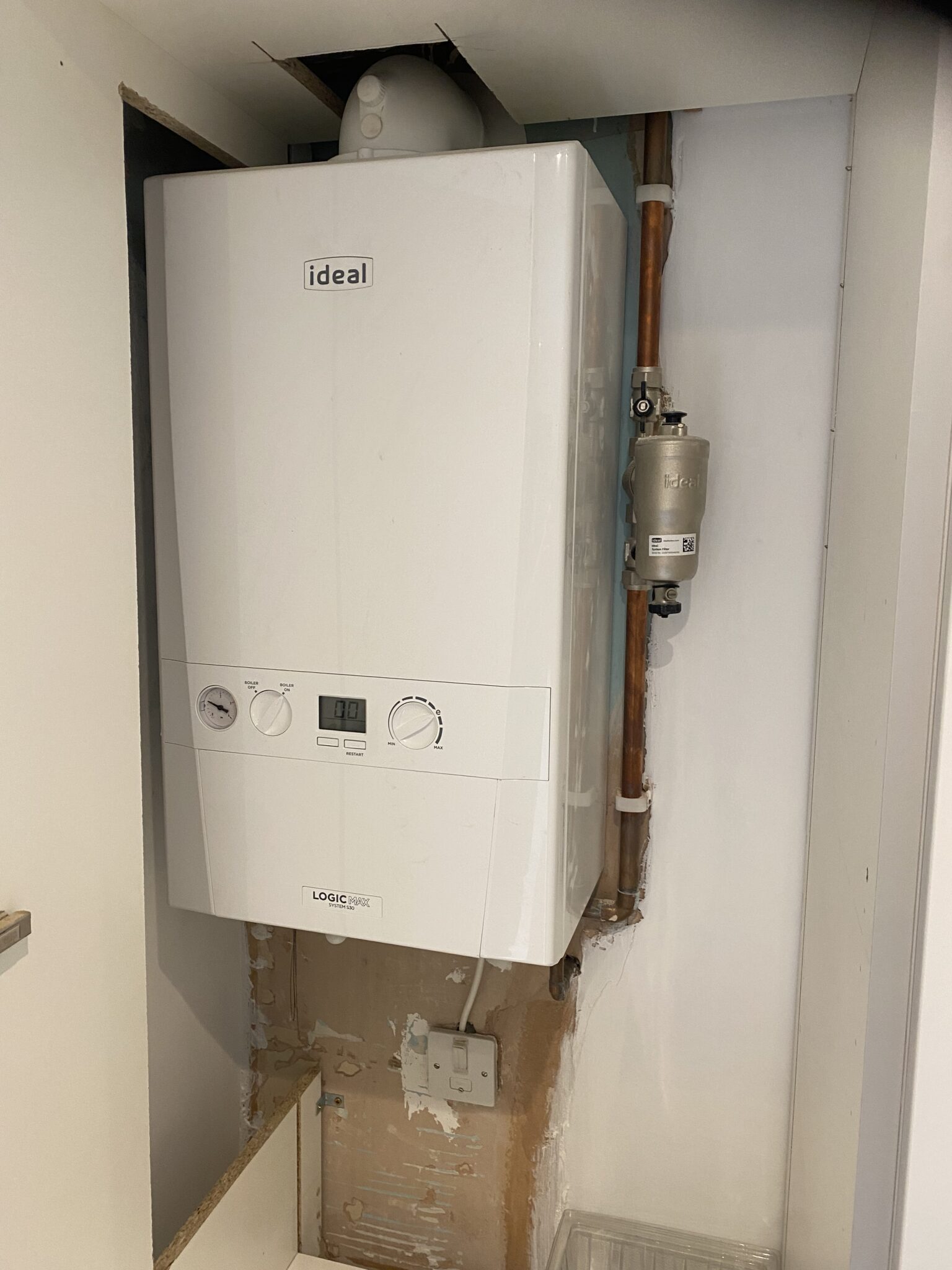 IMG_1252 Another Ideal boiler installation in Huddersfield by JDF Maintenance