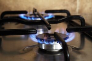 Gas hob installed by Gas Engineer in Huddersfield